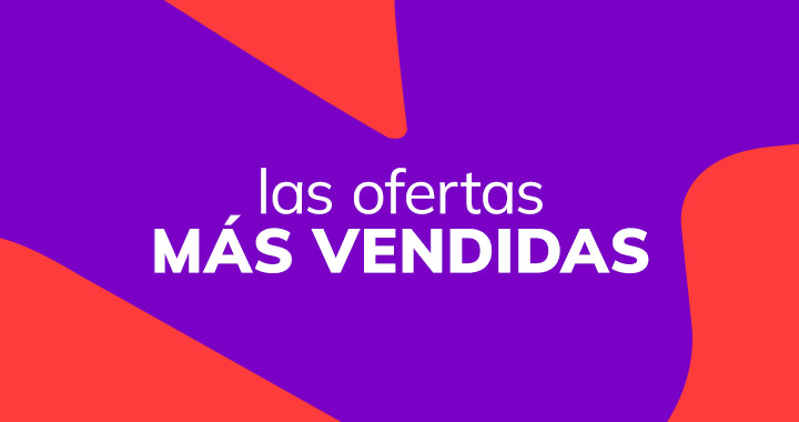 Productos más vendidos