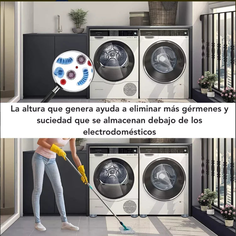 PATITAS PARA LAVARROPAS Y MUEBLES