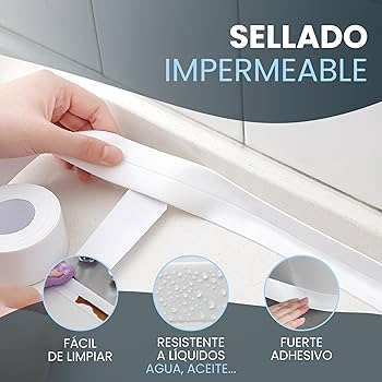 CINTA SELLADORA IMPERMEABLE Y ANTIMOHO
