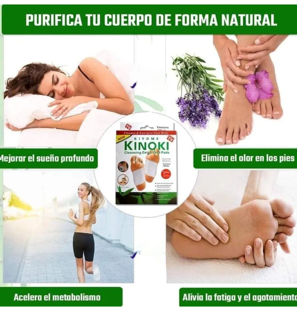 PARCHES DESINTOXICANTE KINOKI